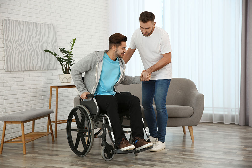 Aide à domicile pour personnes en situation de handicap